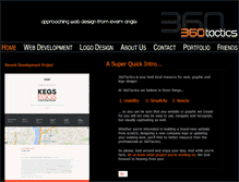 Tablet Screenshot of 360tactics.net